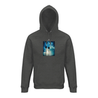 Gratitude - "Bubbles and Sky Sticks" Hoodie Grey Melange XS 1