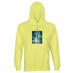Gratitude - "Bubbles and Sky Sticks" Hoodie Light Yellow XS 1