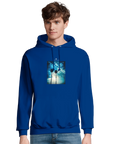 Gratitude - "Bubbles and Sky Sticks" Hoodie Royal Blue XS 6