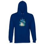 Gratitude - "Bubbles and Sky Sticks" Hoodie Royal Blue XS 1