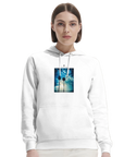 Gratitude - "Bubbles and Sky Sticks" Hoodie White XS 13