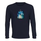 Gratitude - "Bubbles and Sky Sticks" Long sleeve French Navy XS 1