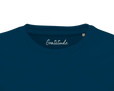Gratitude - "Bubbles and Sky Sticks" T-shirt denim 2
