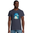 Gratitude - "Bubbles and Sky Sticks" T-shirt mouse grey 1