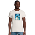 Gratitude - "Bubbles and Sky Sticks" T-shirt Off White 1