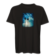 Gratitude - "Bubbles and Sky Sticks" T-shirt Deep Black 3