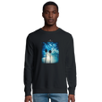 Gratitude - "Bubbles and Sky Sticks" Sweatshirt Black 3