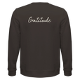 Gratitude - "Bubbles and Sky Sticks" Sweatshirt deep charcoal grey 2
