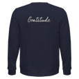 Gratitude - "Bubbles and Sky Sticks" Sweatshirt French Navy 2