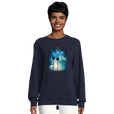 Gratitude - "Bubbles and Sky Sticks" Sweatshirt French Navy 5