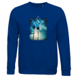 Gratitude - "Bubbles and Sky Sticks" Sweatshirt Royal Blue 1