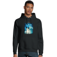 Gratitude - "Bubbles and Sky Sticks" Hoodie Black 3