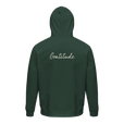 Gratitude - "Bubbles and Sky Sticks" Hoodie Bottle Green 2