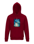 Gratitude - "Bubbles and Sky Sticks" Hoodie Burgundy XS 1