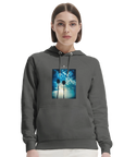 Gratitude - "Bubbles and Sky Sticks" Hoodie charcoal melange XS 5