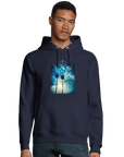 Gratitude - "Bubbles and Sky Sticks" Hoodie French Navy XS 3