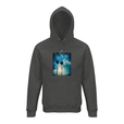Gratitude - "Bubbles and Sky Sticks" Hoodie Grey Melange 1