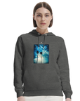 Gratitude - "Bubbles and Sky Sticks" Hoodie Grey Melange XS 5