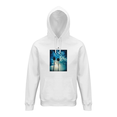 Gratitude - "Bubbles and Sky Sticks" Hoodie White 1