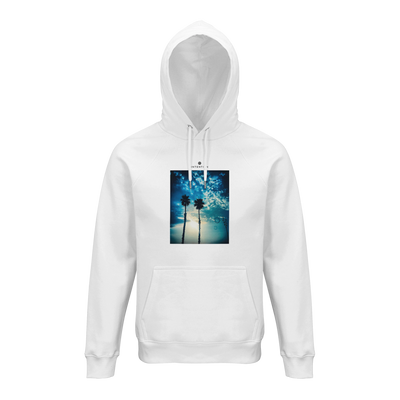 Gratitude - "Bubbles and Sky Sticks" Hoodie White 1