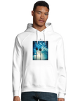 Gratitude - "Bubbles and Sky Sticks" Hoodie White XS 3