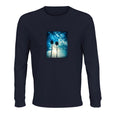 Gratitude - "Bubbles and Sky Sticks" Long sleeve French Navy 1