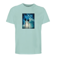 Gratitude - "Bubbles and Sky Sticks" T-shirt arctic blue 1
