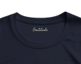 Gratitude - "Bubbles and Sky Sticks" T-shirt French Navy 2