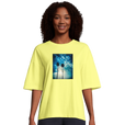 Gratitude - "Bubbles and Sky Sticks" T-shirt Light Yellow 1