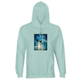 Gratitude - "Bubbles and Sky Sticks" Hoodie arctic blue 1