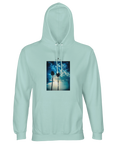 Gratitude - "Bubbles and Sky Sticks" Hoodie arctic blue XS 1
