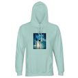 Gratitude - "Bubbles and Sky Sticks" Hoodie arctic blue 1