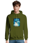 Gratitude - "Bubbles and Sky Sticks" Hoodie Army XS 3
