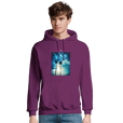 Gratitude - "Bubbles and Sky Sticks" Hoodie astral purple 3