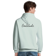Gratitude - "Bubbles and Sky Sticks" Hoodie creamy green 4