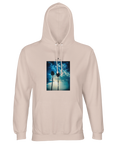 Gratitude - "Bubbles and Sky Sticks" Hoodie creamy pink XS 1