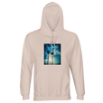 Gratitude - "Bubbles and Sky Sticks" Hoodie creamy pink 1