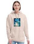 Gratitude - "Bubbles and Sky Sticks" Hoodie creamy pink XS 5