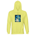 Gratitude - "Bubbles and Sky Sticks" Hoodie Light Yellow 1