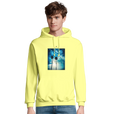 Gratitude - "Bubbles and Sky Sticks" Hoodie Light Yellow 3