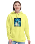 Gratitude - "Bubbles and Sky Sticks" Hoodie Light Yellow XS 5