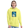 Gratitude - "Bubbles and Sky Sticks" Hoodie Light Yellow 5