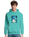 Gratitude - "Bubbles and Sky Sticks" Hoodie pool blue XS 3