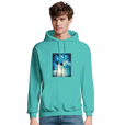 Gratitude - "Bubbles and Sky Sticks" Hoodie pool blue 3