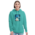 Gratitude - "Bubbles and Sky Sticks" Hoodie pool blue 5