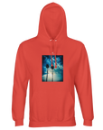 Gratitude - "Bubbles and Sky Sticks" Hoodie pop orange XS 1