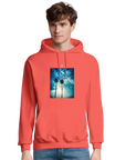 Gratitude - "Bubbles and Sky Sticks" Hoodie pop orange XS 3