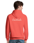 Gratitude - "Bubbles and Sky Sticks" Hoodie pop orange XS 4