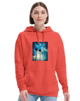 Gratitude - "Bubbles and Sky Sticks" Hoodie pop orange XS 5