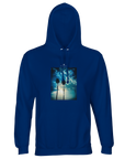 Gratitude - "Bubbles and Sky Sticks" Hoodie Royal Blue XS 1